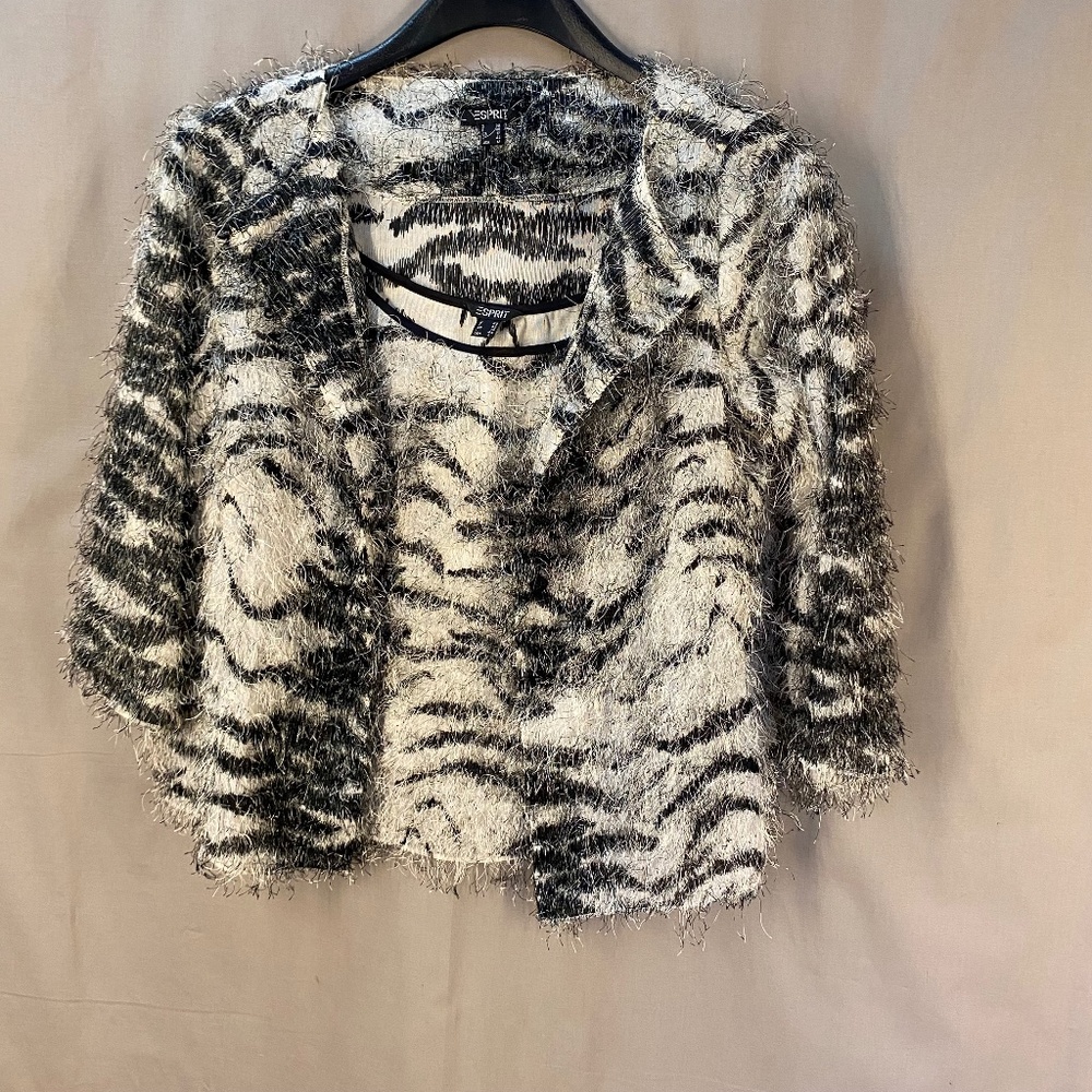 Esprit Vintage Set of Jacket & Sleeveless Blouse - Size M